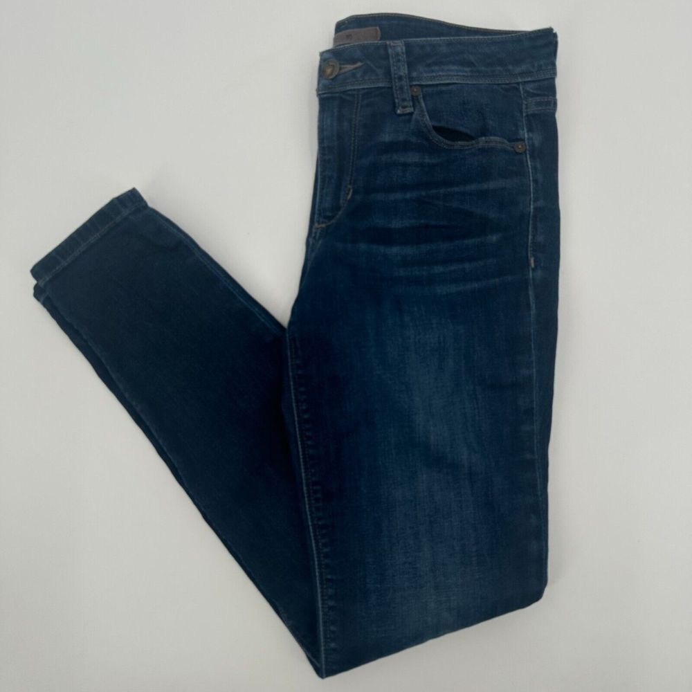 Joe's Ankle Jeans Womens 26W Blue Denim 5-Pockets Mid Rise Flat Front Skinny Leg